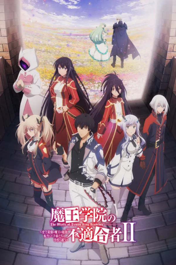 Maou Gakuin no Futekigousha II: Shijou Saikyou no Maou no Shiso, Tensei shite Shison-tachi no Gakkou e Kayou